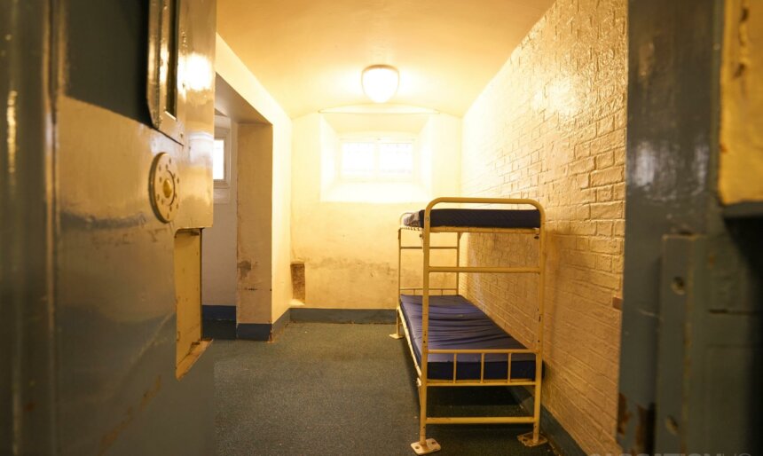 Prison cell filming