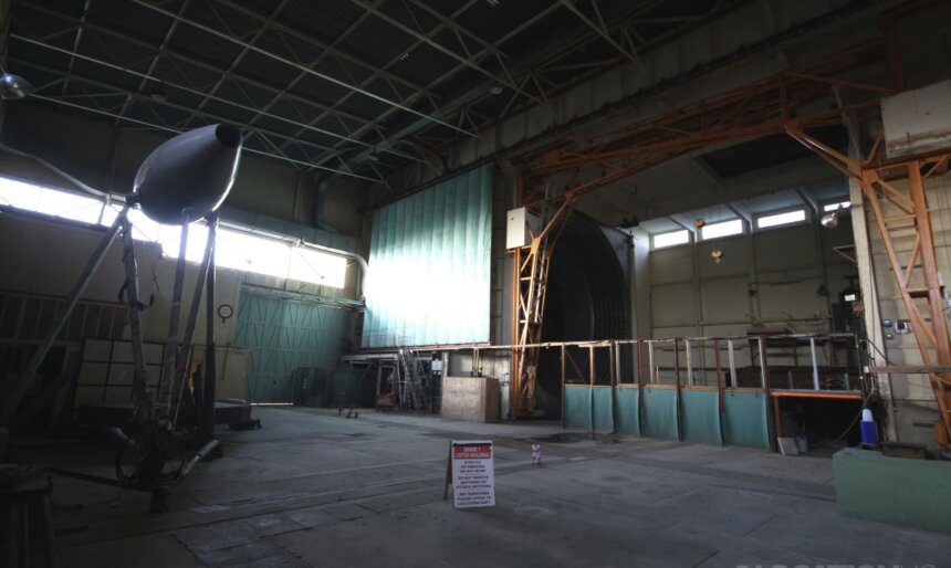 The Military Testing Hangar