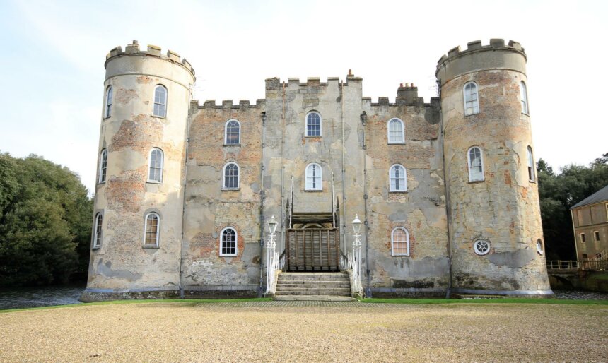 The Moated Georgian Castle