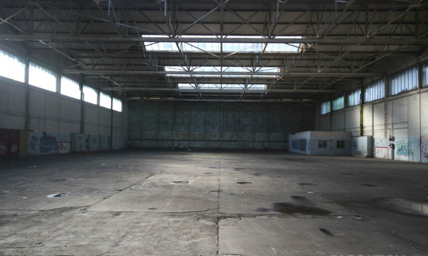 Vintage Miltary Aircraft Hangar