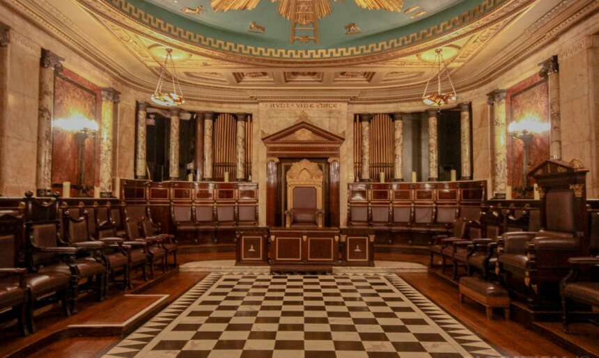 The Freemasons Lodge Room