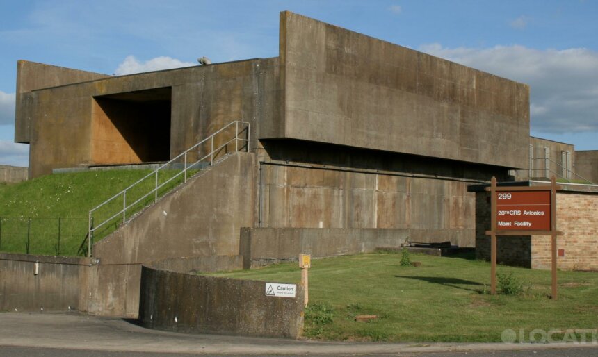 The Cast Concrete Military Bunker