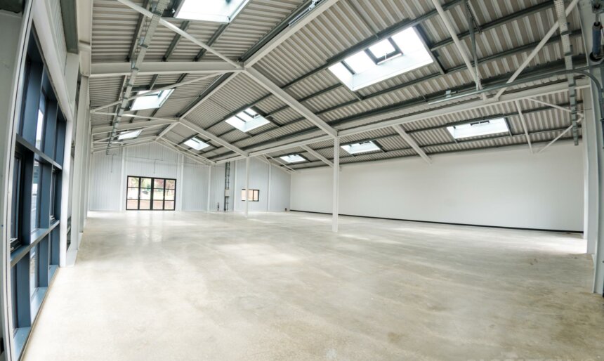 Modern warehouse filming UK image 2