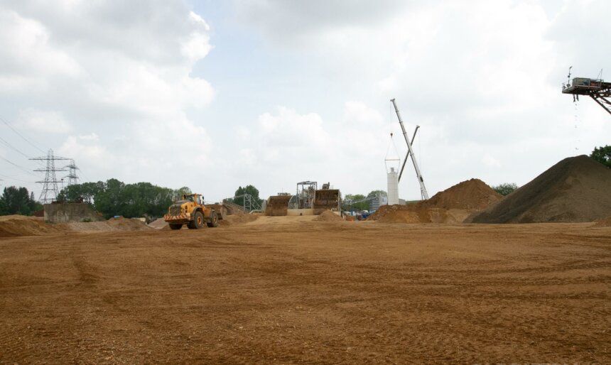 sand quarry film location London