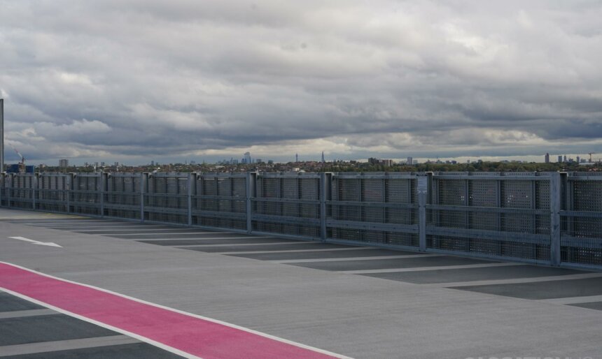 The Rooftop Car Park with London City Views image 2