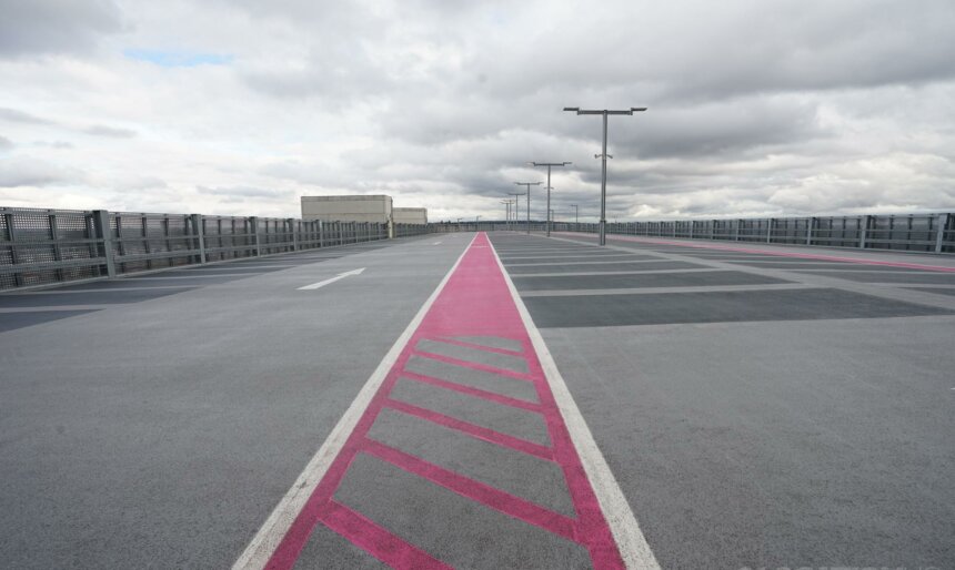 The Rooftop Car Park with London City Views