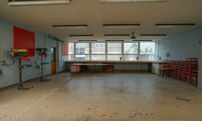 Classroom filming London