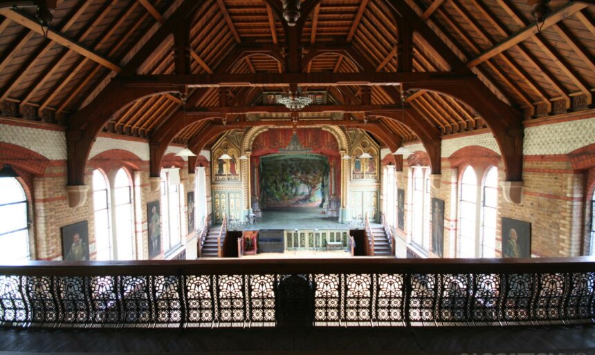 The Dark Vacant Victorian Theatre