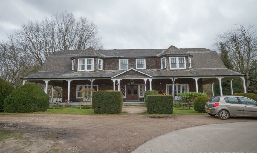 Canadian residential lodge - film shoot location