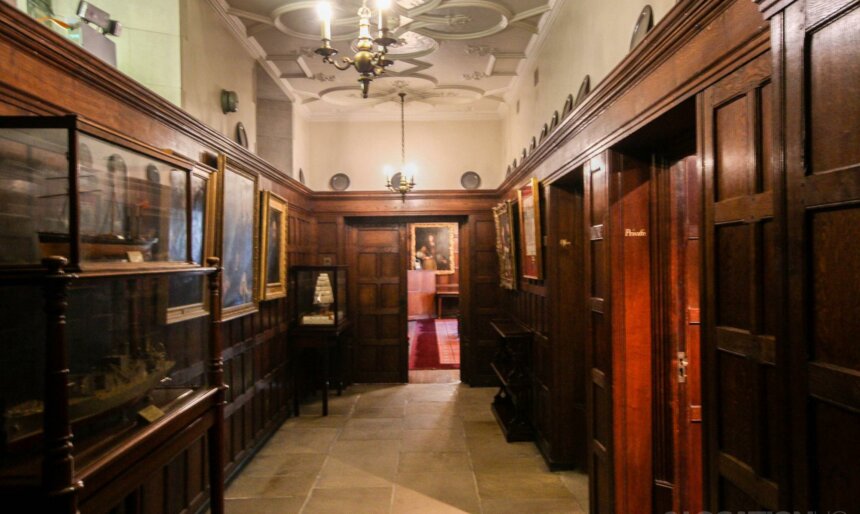 banqueting hall for filming