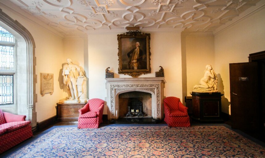 fire place for filming