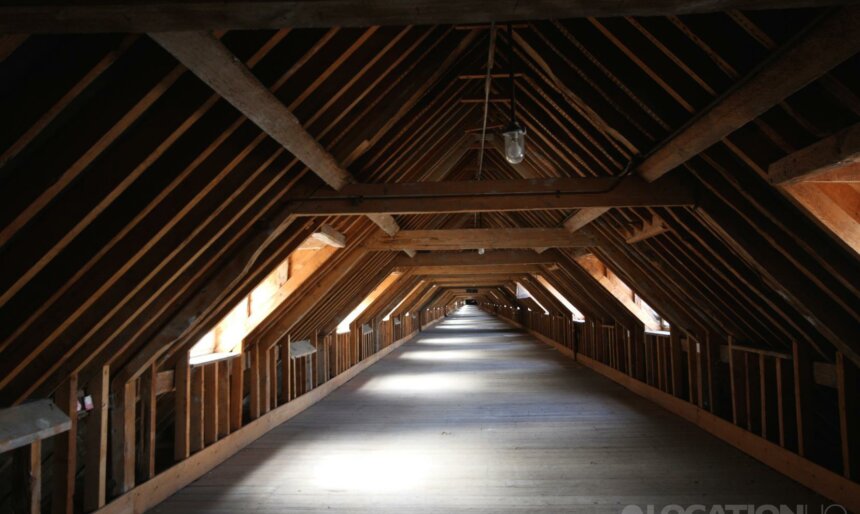 Victorian warehouse attic