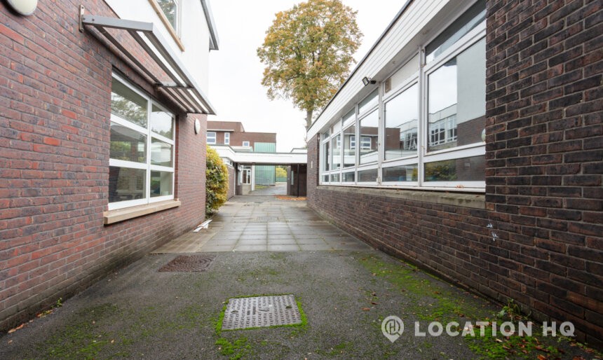 Empty school Croydon filming