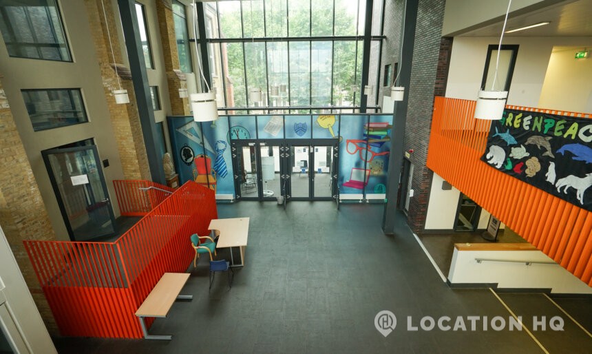 Lobby for filming London