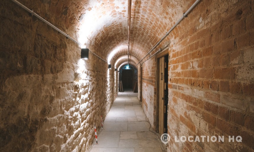 Tunnels basements underground corridors