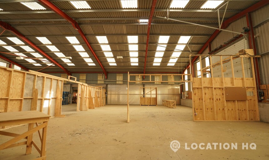 warehouse near Leavesdon studio