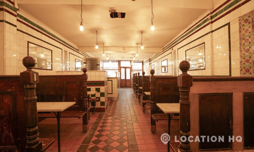 Period London Pie And Mash Shop