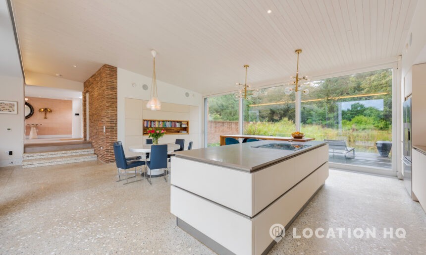 Open plan kitchen