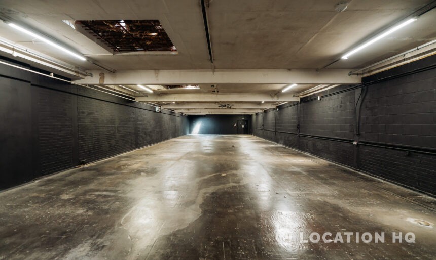 Clubvibe nighclub Empty London Warehouse Basement filming photoshoot advertising shoot