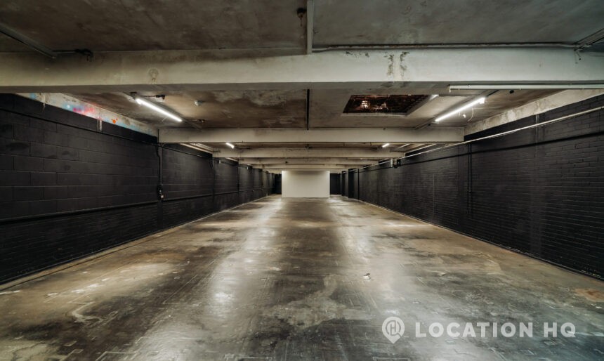 Clubvibe nighclub Empty London Warehouse Basement filming photoshoot advertising shoot
