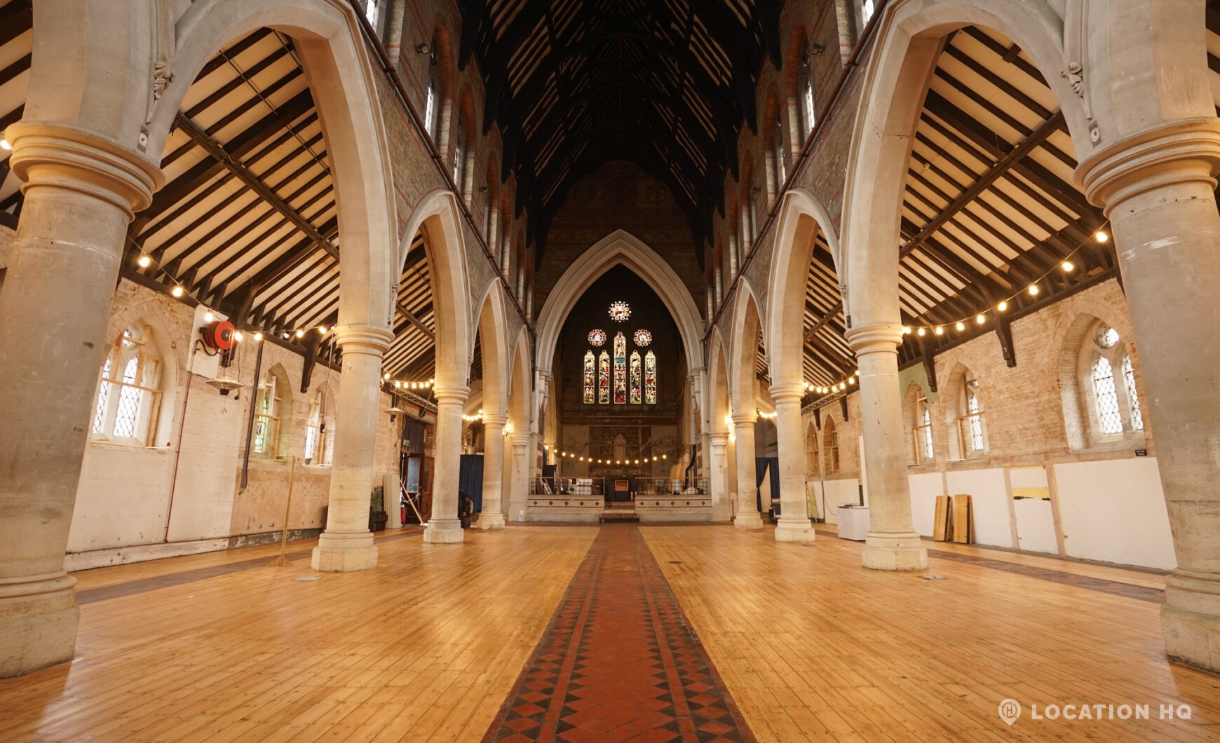 Distressed And Empty London Church