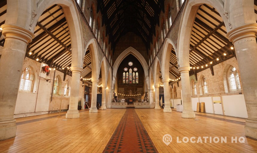 Distressed And Empty London Church