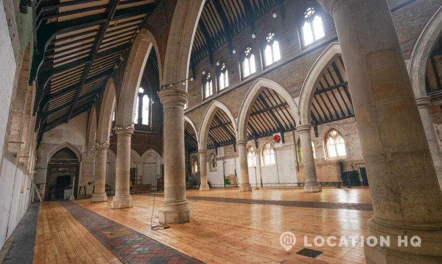 Distressed And Empty London Church