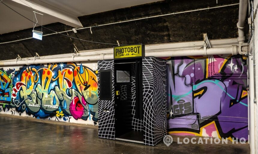 Street Art Underground Warehouse Interior Urban Graffiti Basement