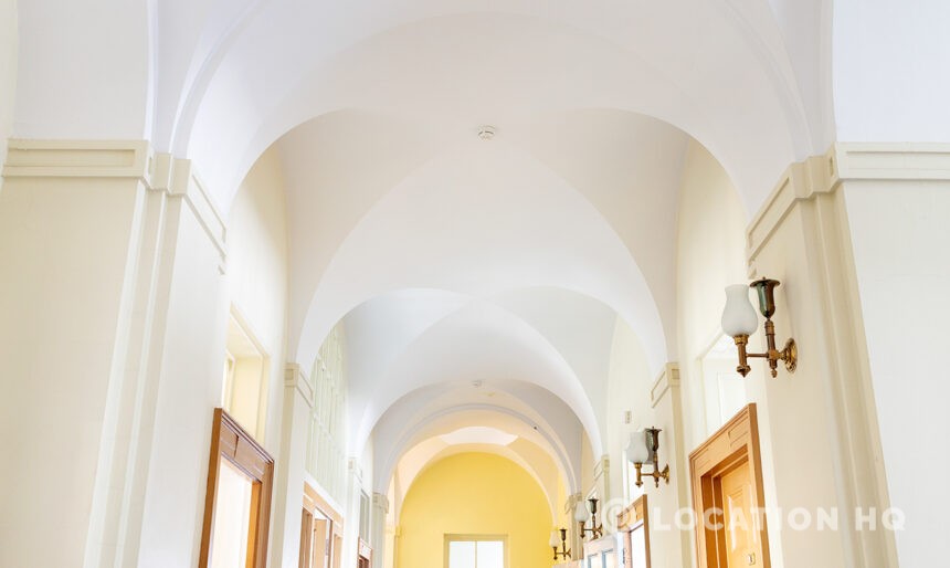Arched corridor