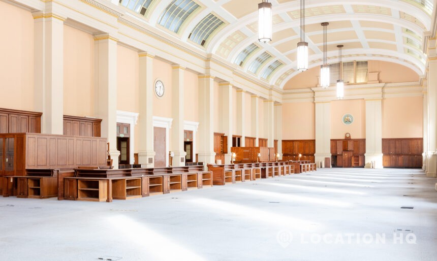 Vaulted grand hall