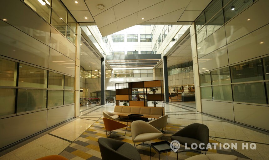 Lobby office filming London