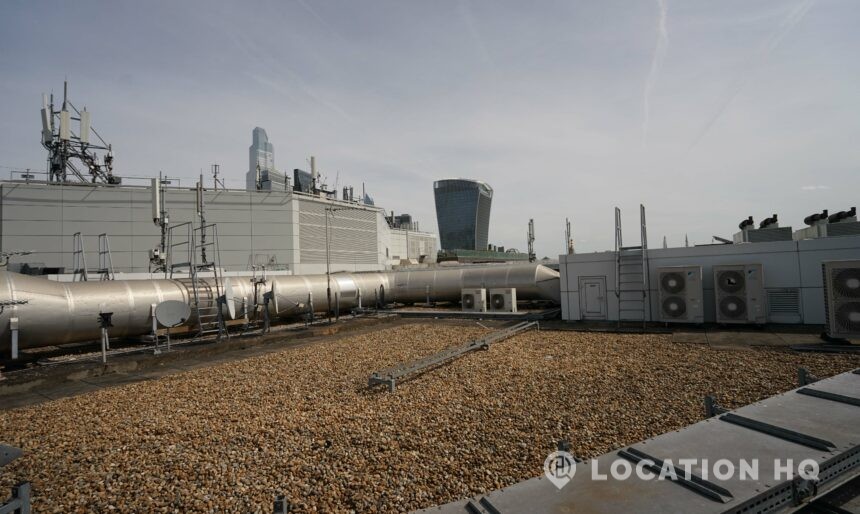 City of London cityscape London filming