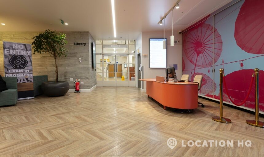 Lobby quirky filming location