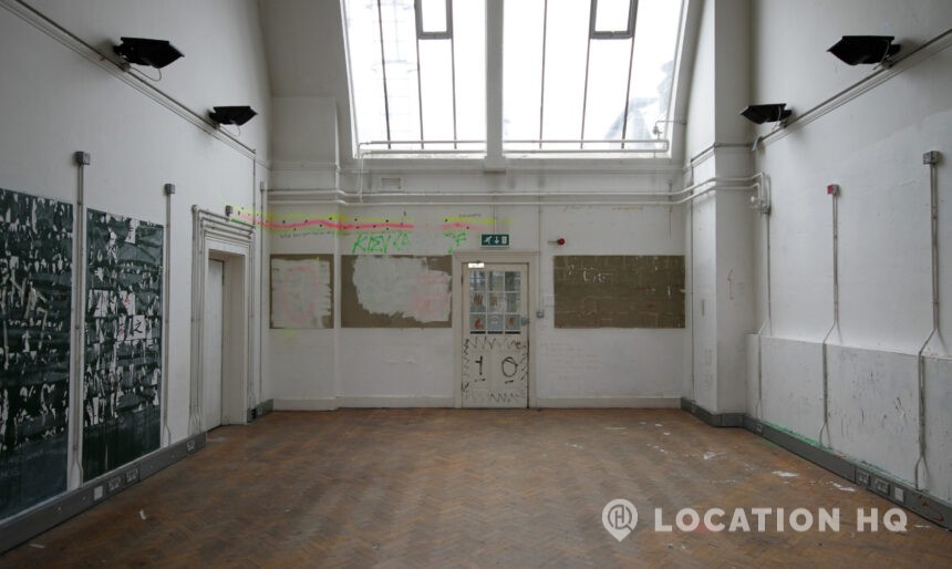 art classroom and skylight