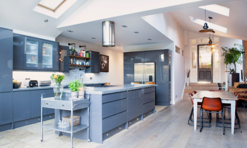 Industrial Domestic Style Kitchen