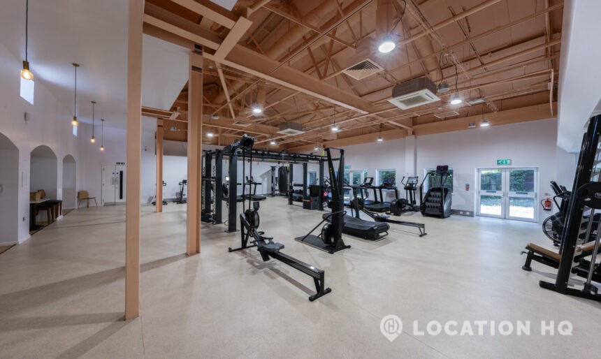 closed gym for filming