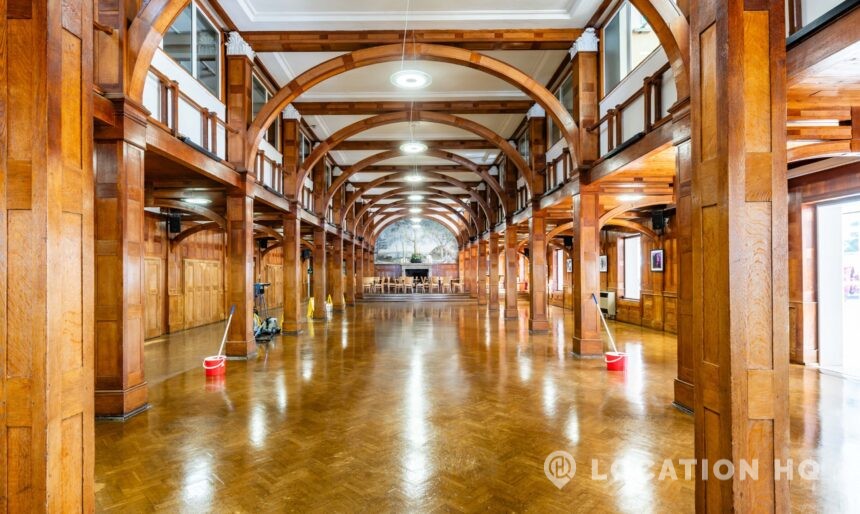 Empty Private school filming