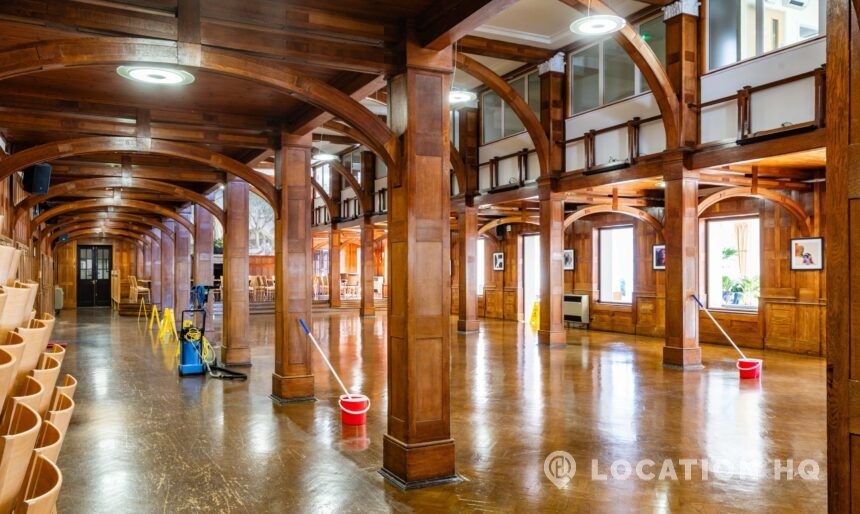 Empty Private school filming