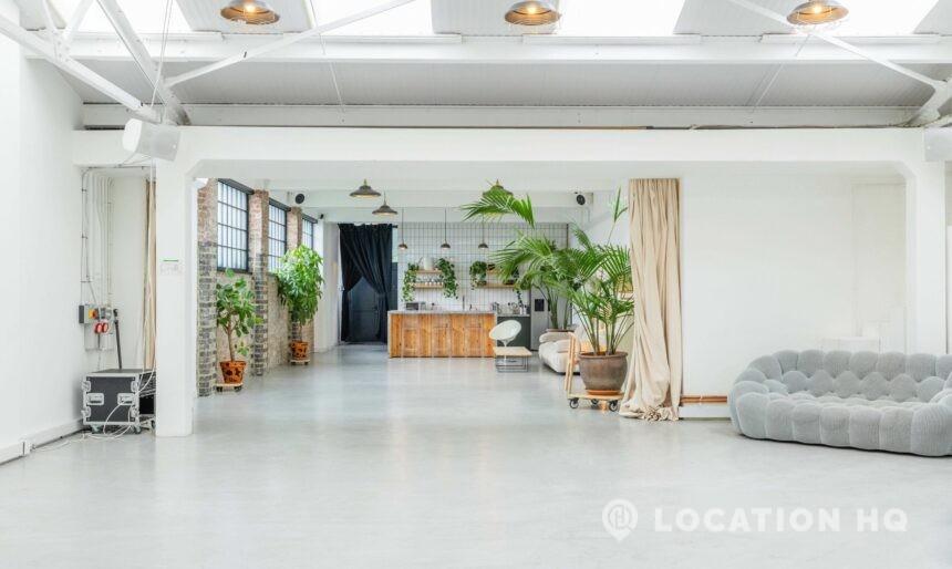 Minimalist White Studio