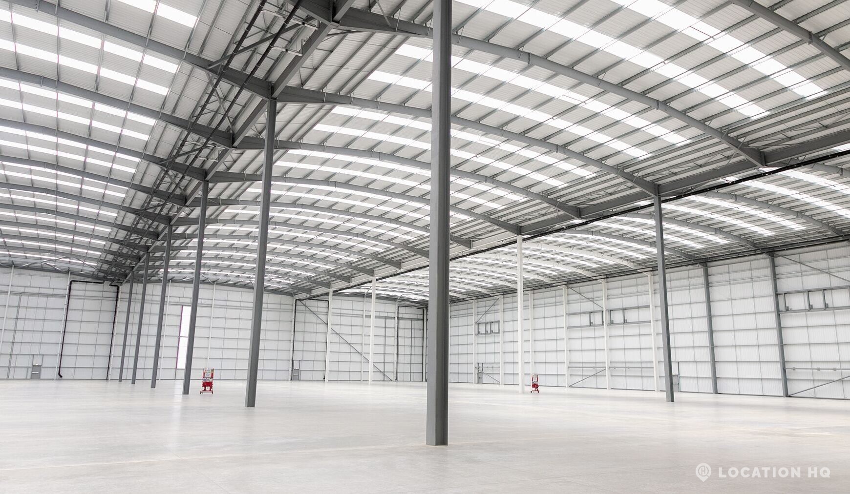 production base set build Warehouse filming set build space London