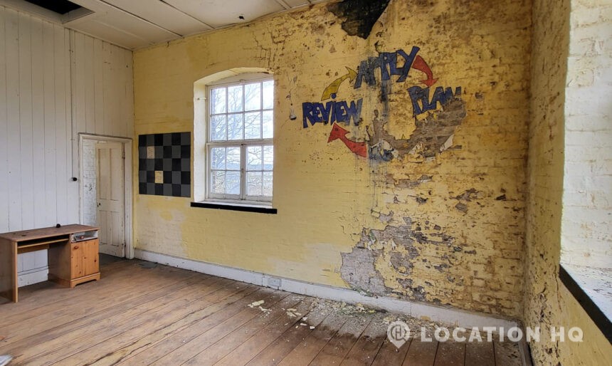 derelict building distressed property