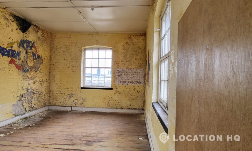 derelict building distressed property