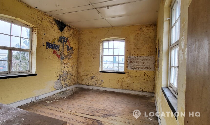 derelict building distressed property