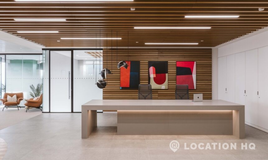 Office lobby