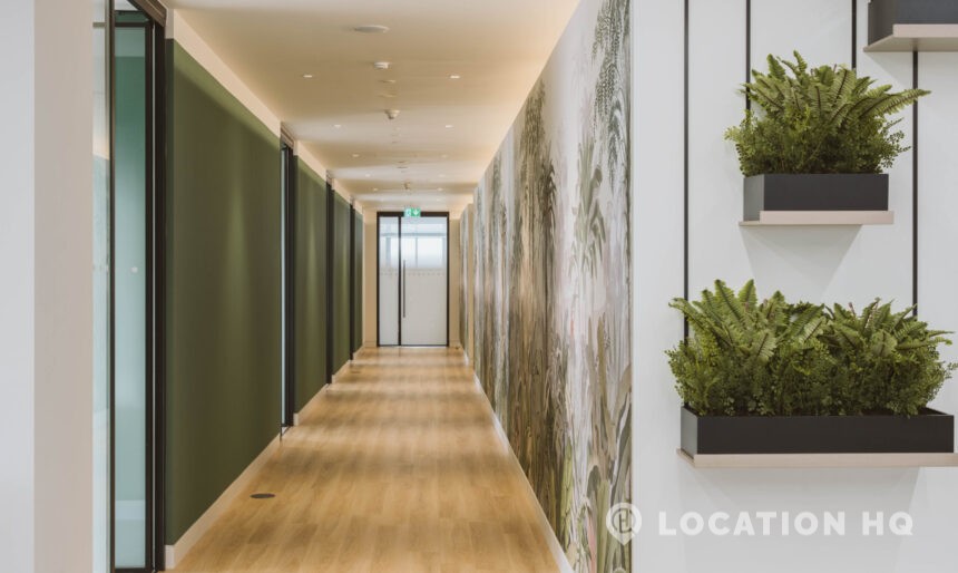 office corridor