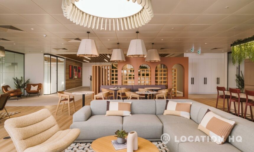 modern office living room