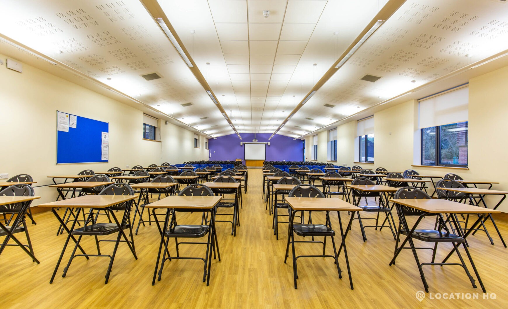 Class room school hall film location