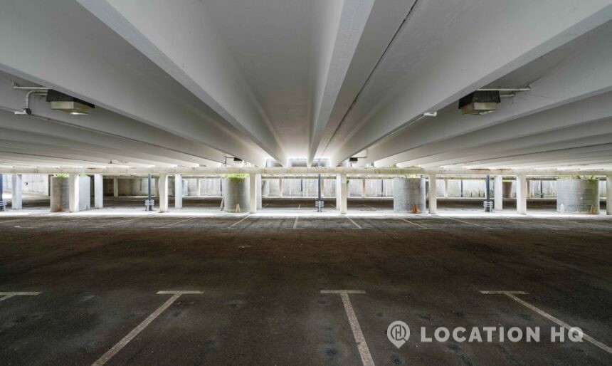 huge parking