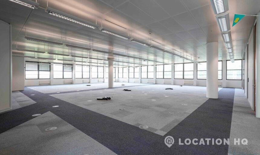 office high ceiling film location