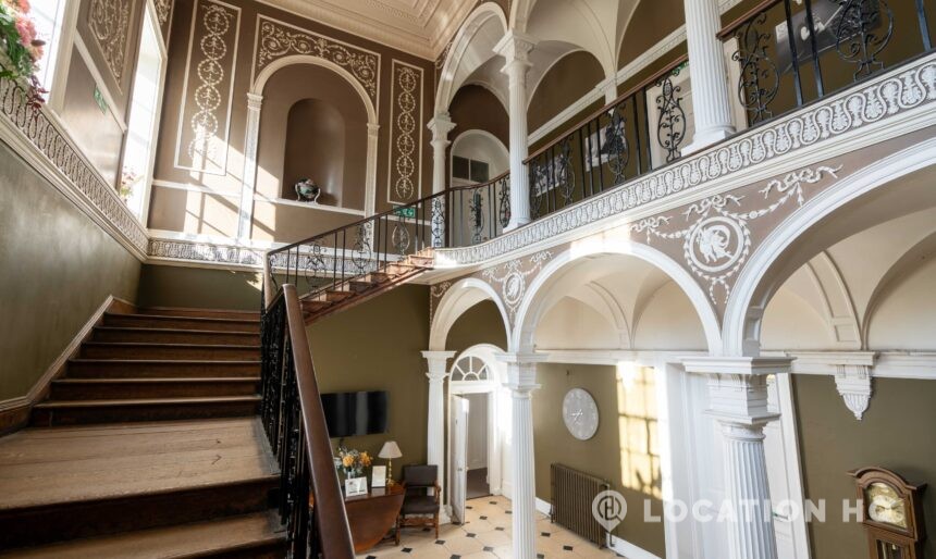 Manor House grand staircase